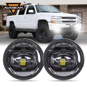 AUXBEAM Pair LED Fog Light For 2004-2006 Chevy Suburban 1500 / 2003-2006 Tahoe - Picture 1 of 12