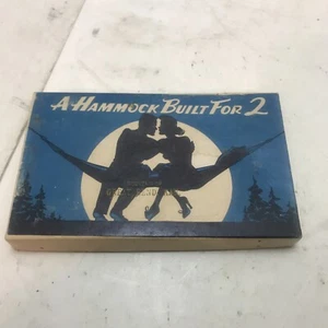 Vintage A Hammock Built For 2 Novelty Souvenir of Mankato Minnesota - Afbeelding 1 van 2