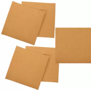 5 Pcs Soundproof Cork Paper Creative Message Board Wall Tiles Work Office - Picture 1 of 12