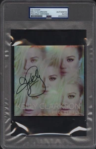 KELLY CLARKSON Signed Autograph CD Cover + CD - PSA #85299250 PIECE BY PIECE - Picture 1 of 4