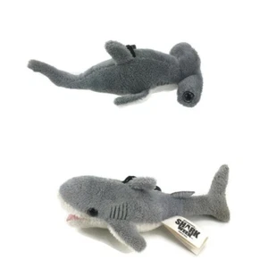 Dan Dee Discovery Squalo Settimana Peluche Peluche Squali Zaino Clip Chiave con Suono - Foto 1 di 11