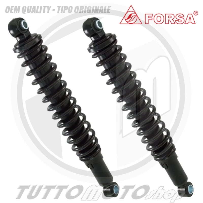 COPPIA AMMORTIZZATORI POSTERIORI FORSA PIAGGIO	BEVERLY RST 250 2004-2005 - Immagine 1 di 1
