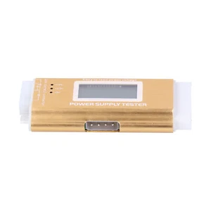 Power Supply Tester Computer 20Pin Atx Digital Lcd Display Aluminium Alloy AUU - Picture 1 of 12