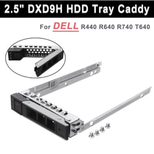 2.5" HDD Tray Caddy for Dell DXD9H Gen14 Poweredge Server R640 R740 R740XD R940 - Afbeelding 1 van 6