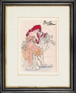 Alfons Mucha - ALTE TINTE!!! Bester Preis!!! - Bild 1 von 2