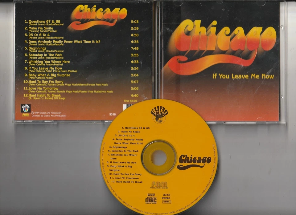 If You Leave Me Now von Chicago | CD | Zustand sehr gut - Bild 1 von 1