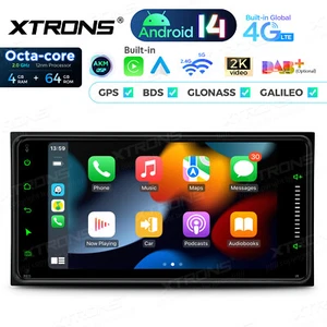 Car Play For Toyota 7" Android 14 8-Core 4+64GB Stereo Radio GPS DAB+ WiFi 4G BT - Picture 1 of 21