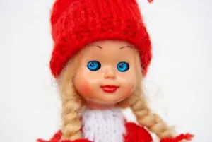 Bambola bambina norvegese - vestiti lavorati a mano - bambola costume decorazione scandinava - Foto 1 di 4