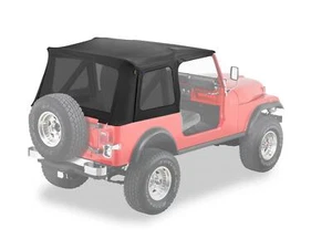 Bestop Soft Top - Fits Jeep 1976-1986 CJ7; 1987-1995 Wrangler YJ; NOTE: For Supe - Picture 1 of 3