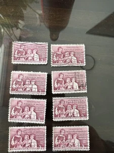 8 - 1957 US Stamp Scott #1092 - 3 Cent - Teachers Issue - MNH/OG/VF - Picture 1 of 12