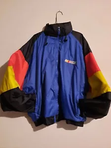 Nascar EARLY 90s Checkered Flag Sports Vintage Jacket Size Large - Bild 1 von 6