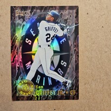 Ken Griffey Jr 1995 Select Baseball Big Sticks Insert Card