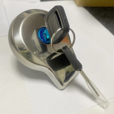 Fuel Gas Tank Cap Keys with 2 Keys for Yamaha Virago XV1100 SR185H SR185J Foto 1 de 4