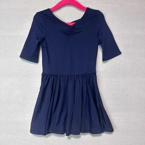 Dotdotsmile Dress Size 2T Navy Blue Solid New with Tags - Picture 1 of 5