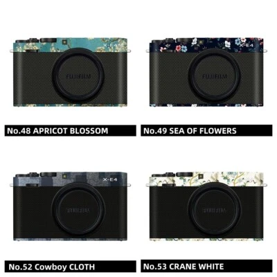 Recubrimiento de calcomanía para cámara Fujifilm XE4 X-E4 pegatina envoltura de vinilo capa de película Foto 1 de 4