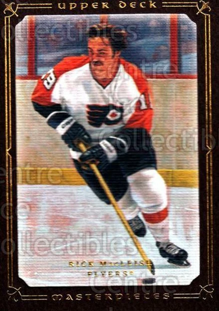 2008-09 UD Masterpieces Brown #64 Rick MacLeish - Image 1 of 1