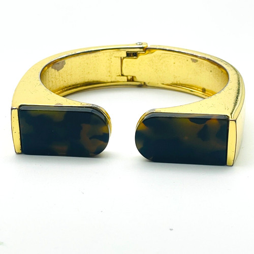 STONE ISLAND Bracciale CABI Finta Conchiglia Clamper Tono Oro Tortie Spiaggia Isole Costiere Oceano