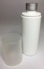 Empty 50ml Over cap Bottles With Silver Grooved Screw Top Cap *ANY AMOUNT*