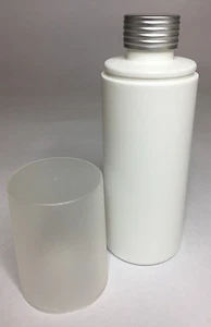 Empty 100ml Over cap Bottles With Silver Grooved Screw Top Cap *ANY AMOUNT* - Picture 1 of 2
