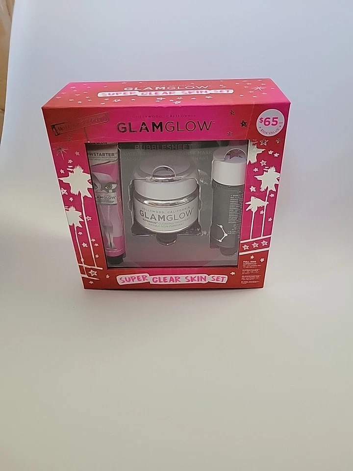 Sephora GLAMGLOW SUPERMUD Juego de Piel Super Transparente ¡NUEVO EN CAJA! Foto 1 de 2