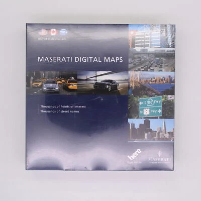 Genuine Maserati Navigation Maps, USA/Canada '16 Part Number - 940000547 - Image 1 of 2