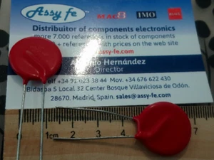 250L40B VARISTOR RADIAL LF8 DISC 20mm 250V VARISTANCE 250L 40B - Bild 1 von 1