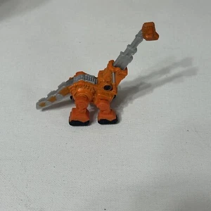 Dinotrux Skya Druckguss Metall LKW Dinosaurier Kran orange langer Hals 4 Zoll - Bild 1 von 5