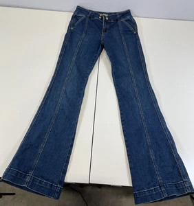 Rock & Roll Denim Girls Dark Wash Trouser Jeans Size 16 - Picture 1 of 9