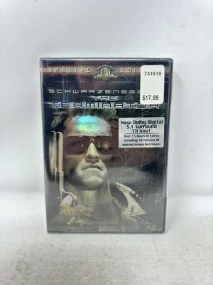 The Terminator DVD 1984 Original Movie Orion Pictures Arnold Classic New! - Image 1 of 3