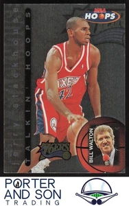 Jerry Stackhouse Talkin' Hoops 1997-98 Hoops #21 Philadelphia 76ers Basketball - Picture 1 of 2