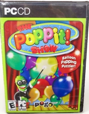 The Poppit ShowWindows PC BalloonPuzzle Game 2007 EAElectronic Arts NEW - Image 1 of 2