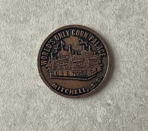 Mitchell South Dakota SD Coin Palace Medaille L2 - Bild 1 von 2