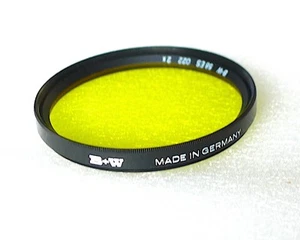 58mm B+W YELLOW 022 Contrast Filter - NEW - Picture 1 of 3