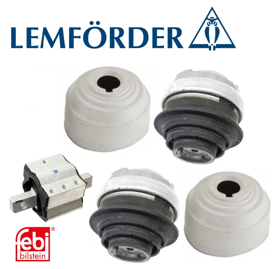 Juego hidráulico de montaje de motor OEM + montaje de transmisión 3 piezas para Mercedes E500 SL500 Foto 1 de 1