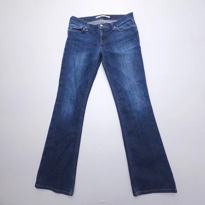 Pantalones de mezclilla Joe's Provocateur tiro bajo bootcut para mujer 27 lavado oscuro de colección/Y2K años 2000 Foto 1 de 4