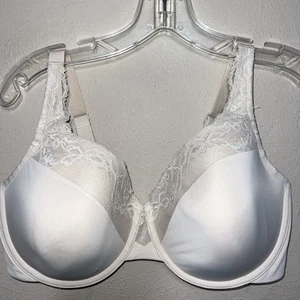 Olga Bra 40D Push Up Bra GF7961A Cloud 9 Full Figure Underwire lined Lace - Picture 1 of 9
