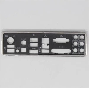 MSI Z77A-GD65 MS-7751- ATX Blende Slotblende IO Shield Slotblech (#4824) - Bild 1 von 1