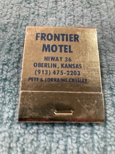 Matchbook:  Frontier Motel - Oberlin, KS - 20 Strike - Picture 1 of 5
