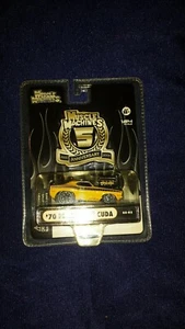 2005 Muscle Machines 5th Anniversary '70 Plymouth Cuda Yellow 05-02 - Picture 1 of 6