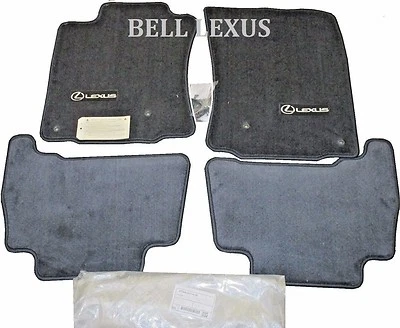 NOVO CONJUNTO DE TAPETE DE ASSOALHO DE FÁBRICA LEXUS OEM 2010-2013 GX460 PRETO PT926-60114-20 - Imagem 1 de 2