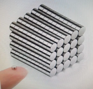 40 Stück 8x2 mm Rundmagnete - Bild 1 von 1