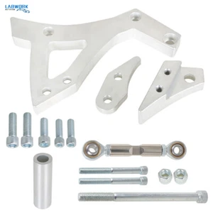 For 84-85 Ford F-150 Aluminum Front Passenger Side Alternator Bracket Set - Picture 1 of 10