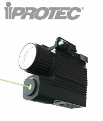 PROTEC RM190LSG White flashlight & Green Lazer Light for Pistols & Guns New - Image 1 of 4