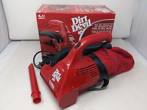 Dirt Devil M08230 T Handheld Vacuum Cleaner Ultra 4 Amp with Attachment + box