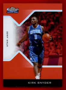 2004-05 Finest Refractors Red #153 Kirk Snyder 129/149 - Picture 1 of 2
