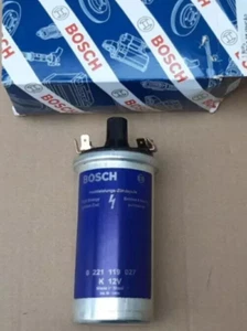 BOBINA ACCENSIONE BOSCH BK2A PER FIAT 500 126 128 A112, FULVIA GIULIA GIULIETTA - Imagen 1 de 4