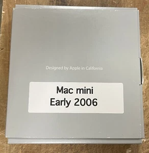 Apple Mac mini Early 2006 Print and Media Packet P/N: 603-7377 - Picture 1 of 1