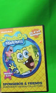 Spongebob Squarepants Brother SANICKSB Nick PES Machine Embroidery Designs CD - Picture 1 of 3