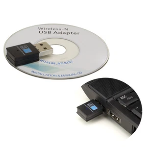 300Mbps Mini Wireless 802.11N/B/G WiFi USB Adapter LAN Internet Network Adapter - Picture 1 of 4