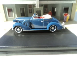 Oxford 1936 BUICK SPECIAL CONVERTIBLE Blue 1/87 HO diecast car GM - Picture 1 of 8